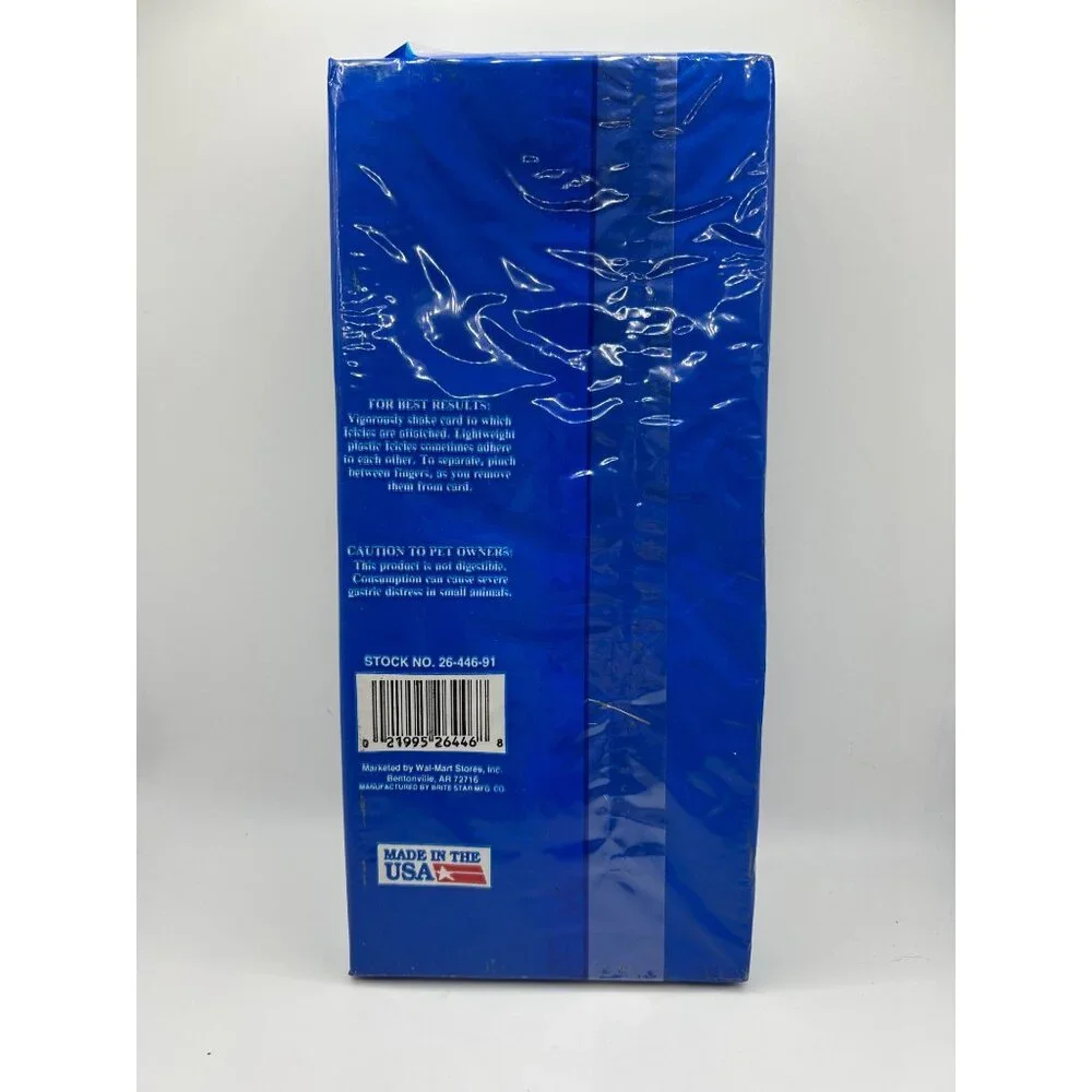 Holiday Time Icicles Vintage 2000 Strands 18